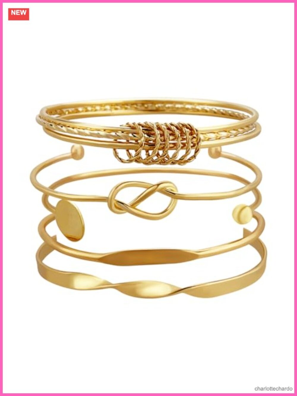Women's Multi Layer Stackable Cuff Bangle Bracelets Set, Boho Open Adjustable